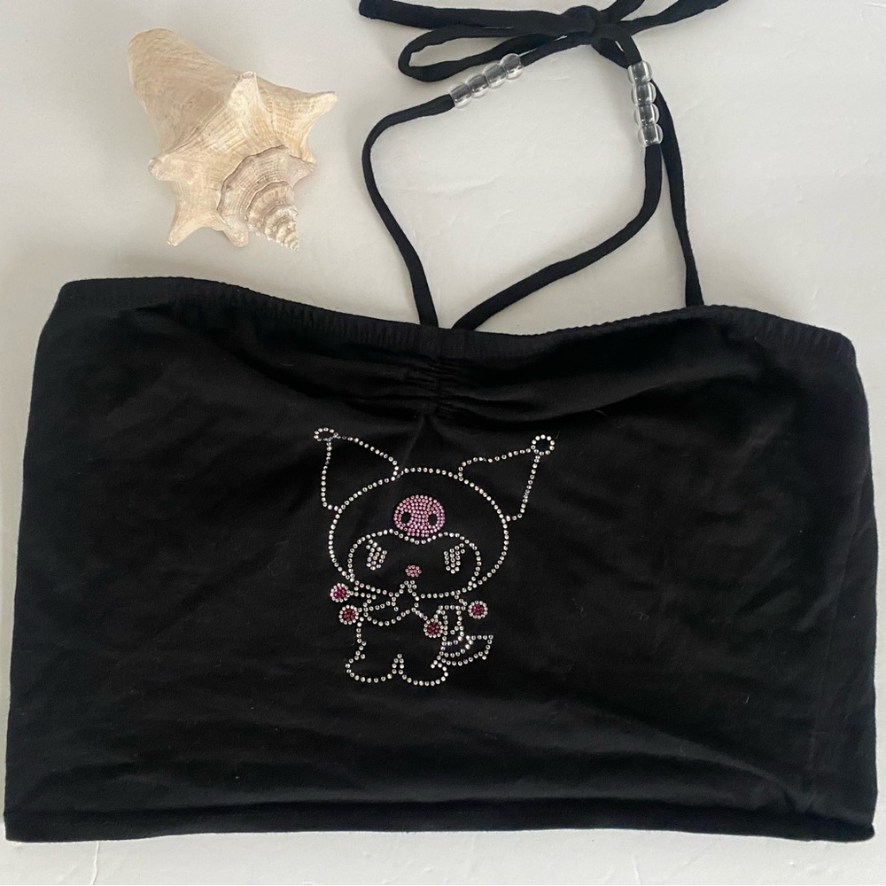 Kuromi Halter top By HOT TOPIC.